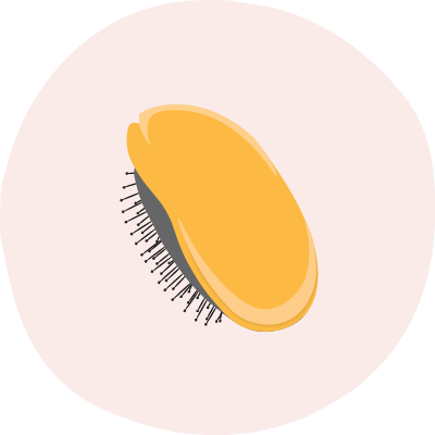 فرش الشعر للمبلل